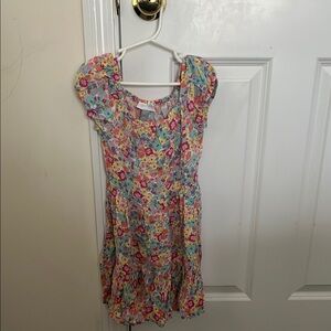 Childrens Place Floral Print Dress